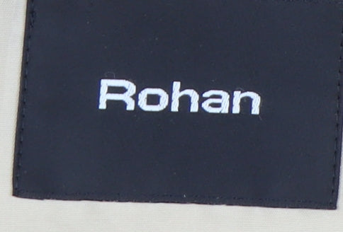 Rohan Men's Beige 42 Blazer Single-Breasted Wool Blend Jacket