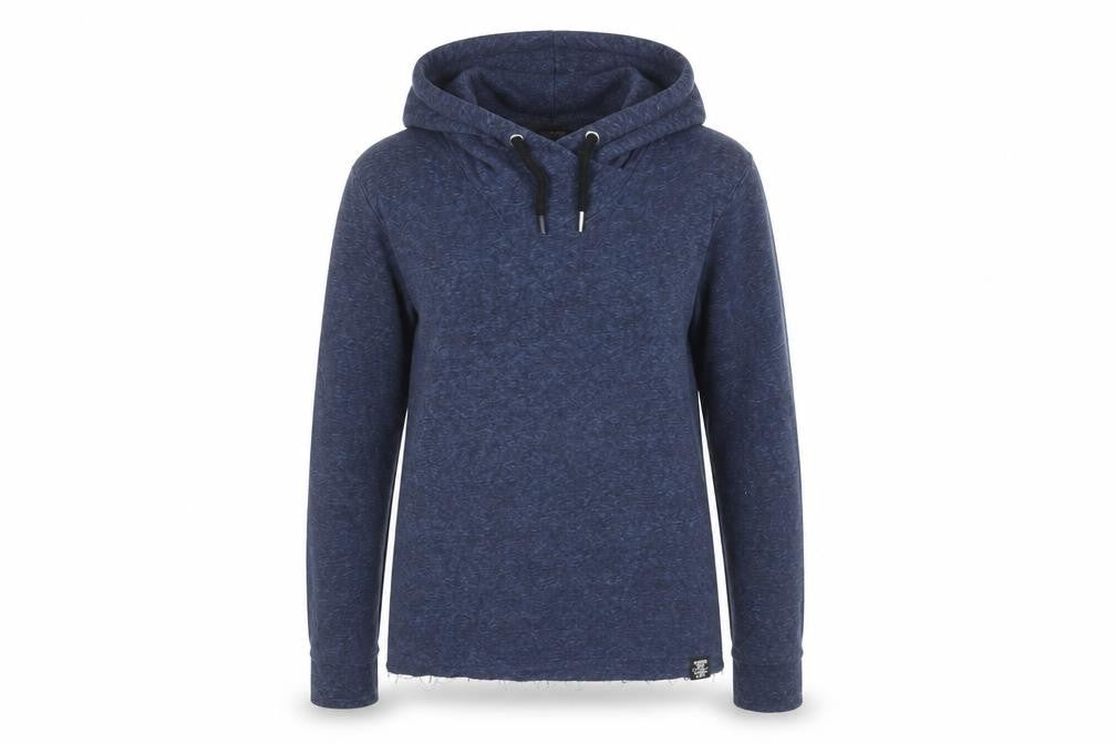 Womens UK XS Regular Superdry Blue Pullover Hoodie