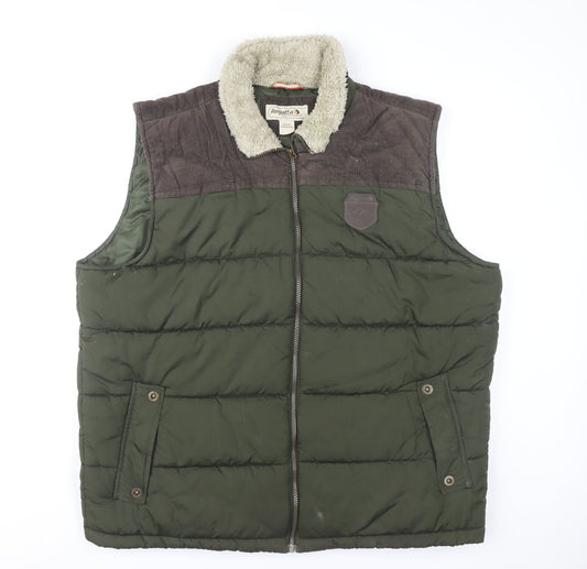 Regatta Men’s Green 2XL Puffer Waistcoat Jacket Outdoors