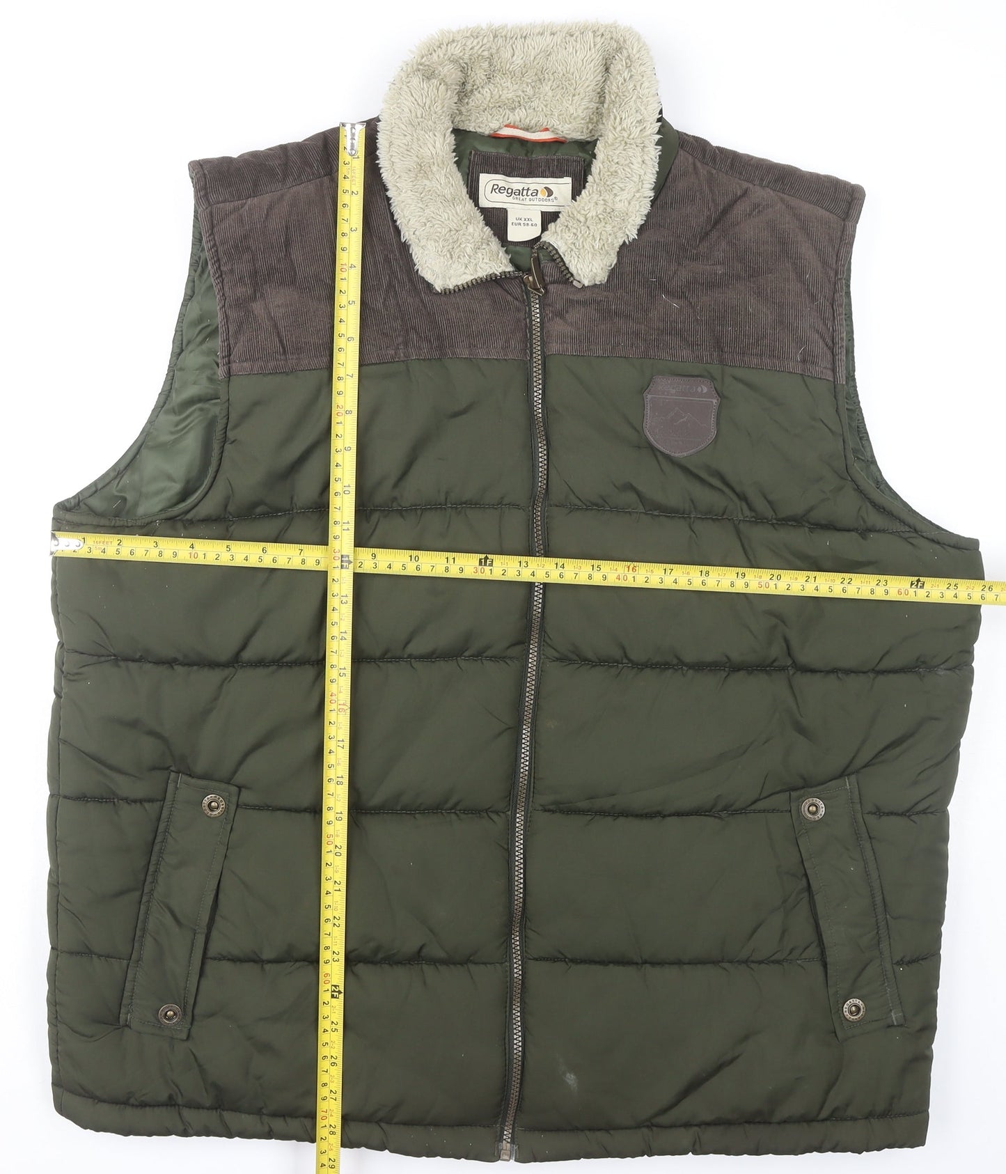 Regatta Men’s Green 2XL Puffer Waistcoat Jacket Outdoors