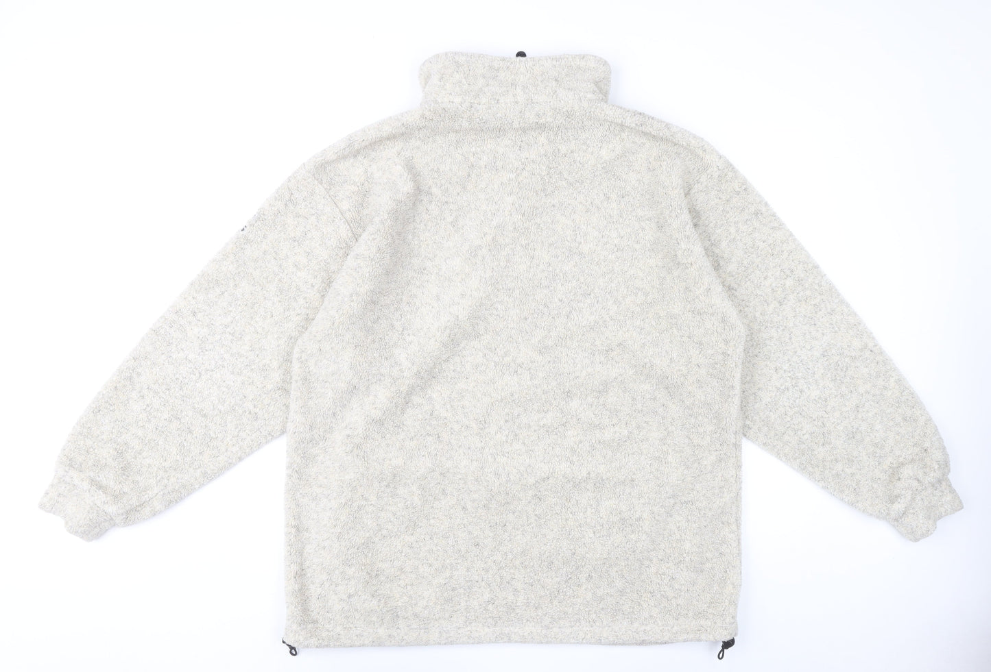 Craghoppers Men’s Beige Fleece Sweatshirt M 1/2 Zip Pullover Outdoor