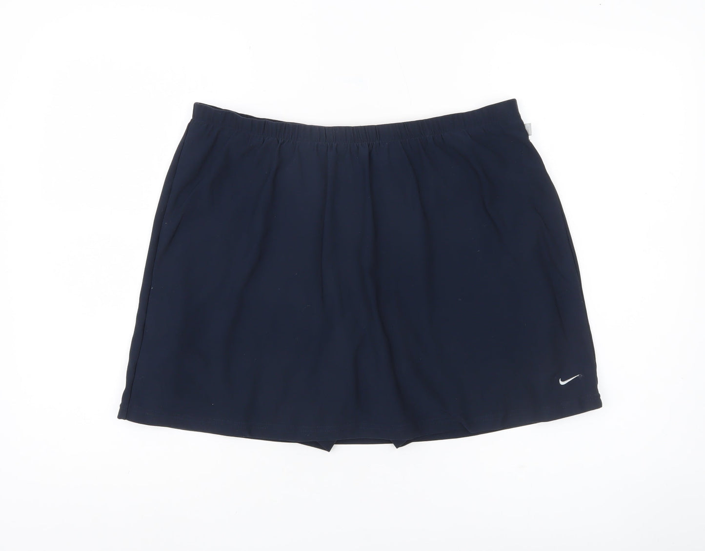 Nike Women's Blue XL Athletic Skort Tennis Running Dri-Fit Sportswear