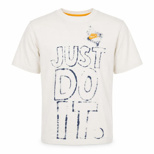 Mens UK Size S Nike White  Cotton T-Shirt