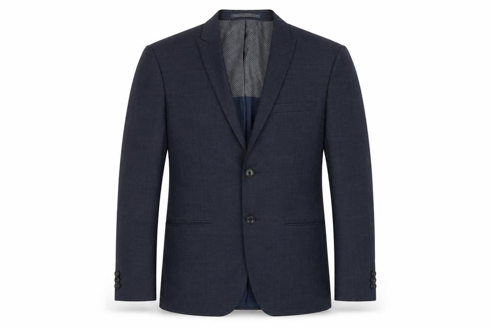 Marks and Spencer Men’s Grey Wool Blend Suit Jacket 38 Chest