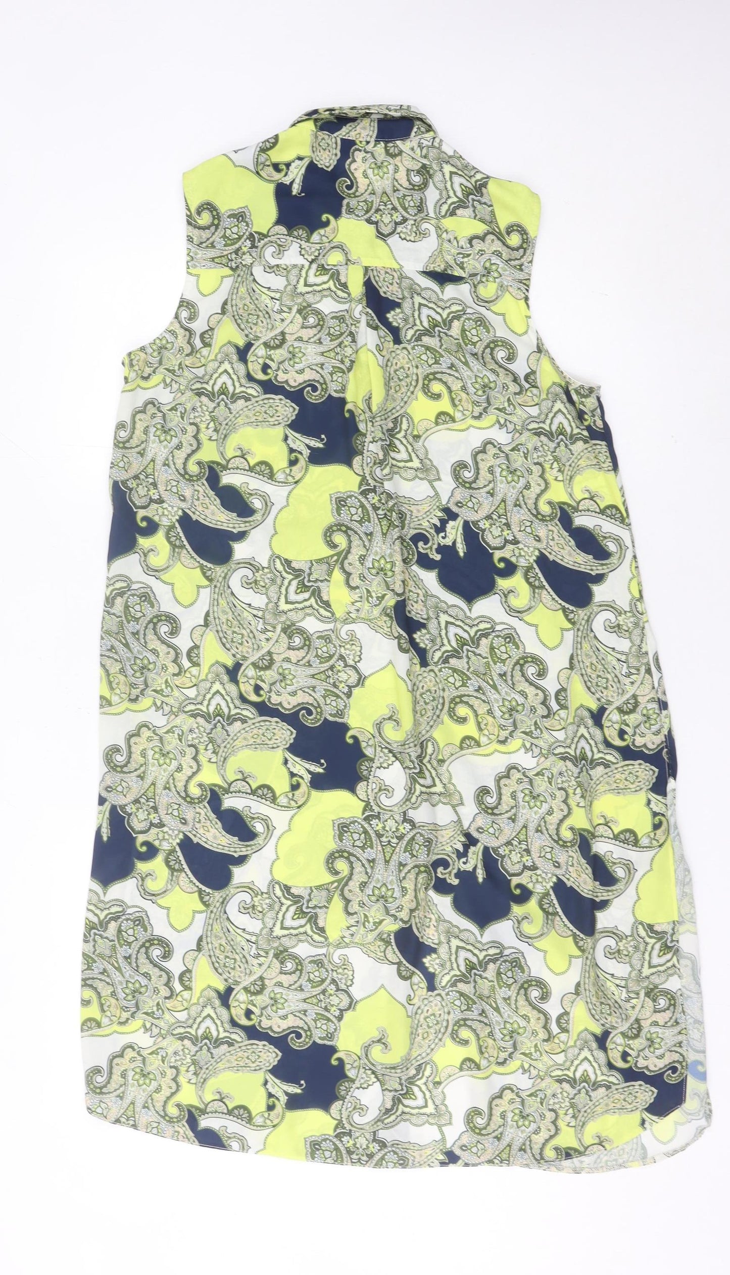 Wallis Women’s Multicoloured Paisley Shirt Dress Size S