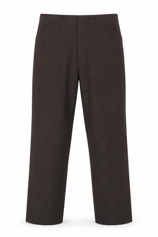 Greenwoods Mens Brown 36W Dress Pants Trousers Regular Fit