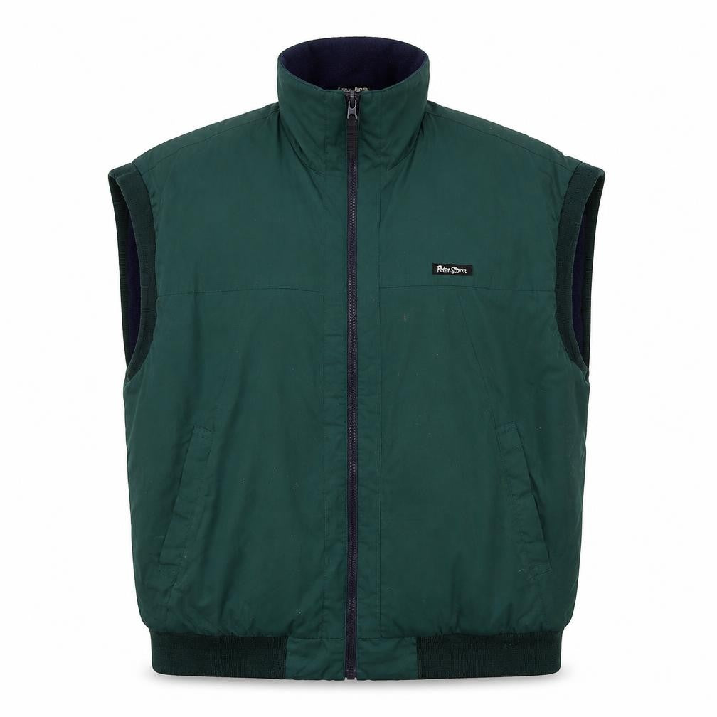 Peter Storm Men's Green Waistcoat Bodywarmer Jacket Size M 38-40 in Regular Fit