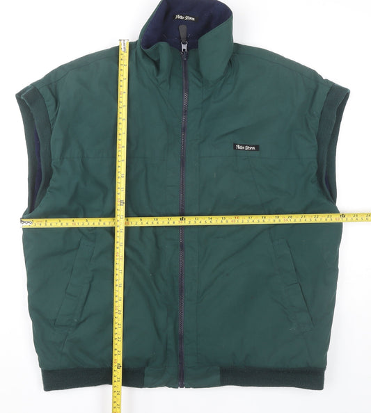 Peter Storm Men's Green Waistcoat Bodywarmer Jacket Size M 38-40 in Regular Fit