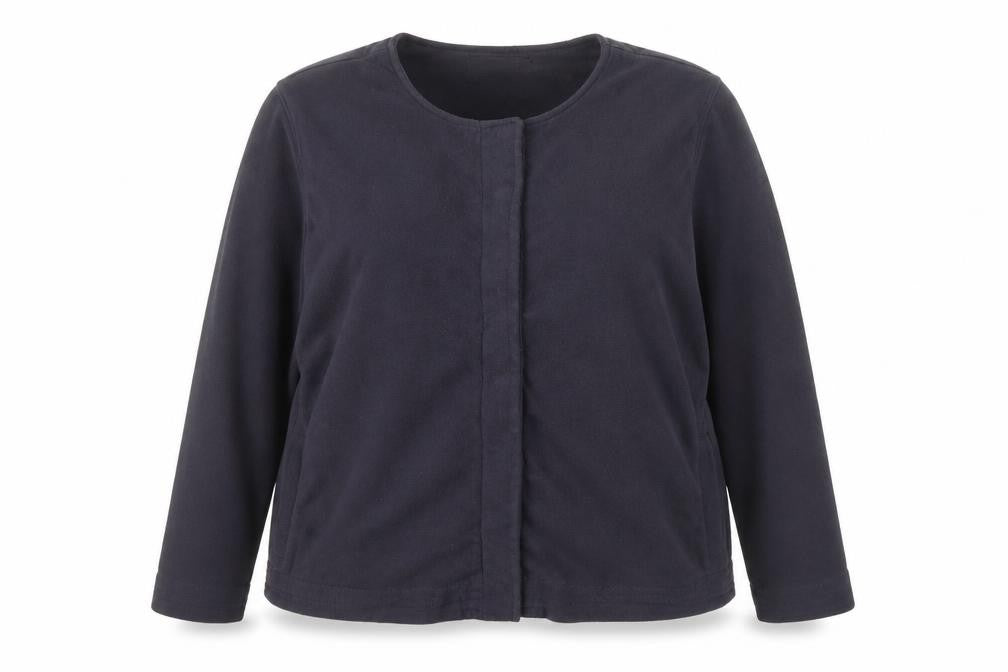 Womens UK Size 16 Regular Hawkshead Blue Polyester Blend Jacket