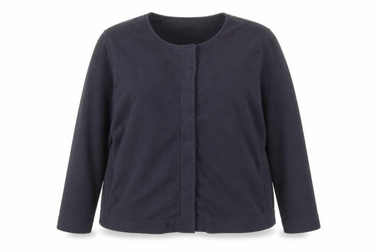 Womens UK Size 16 Regular Hawkshead Blue Polyester Blend Jacket