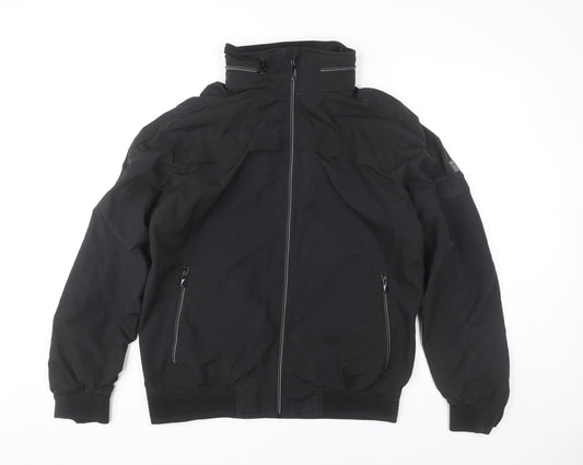 Regatta Men’s Black Bomber Jacket L Outdoor Full Zip Coat