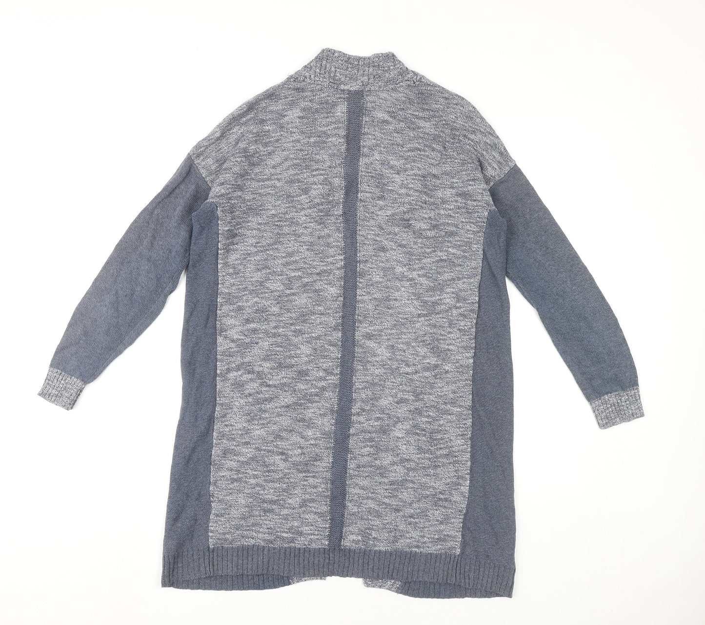 White Stuff Womens Grey Size 8 Long Sleeve Knit Cardigan with Pockets