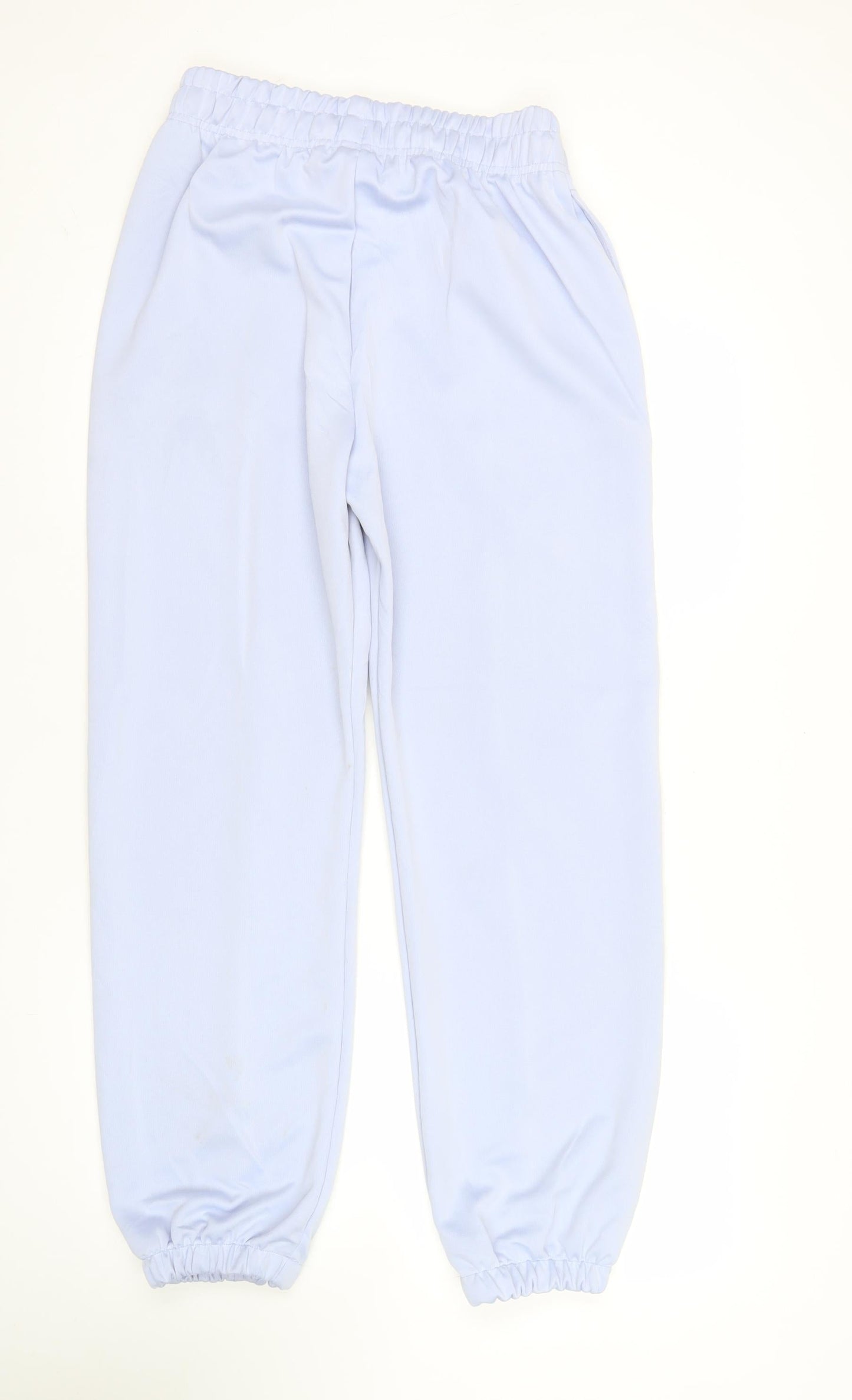 Nike Women Blue Jogger Trousers Size S Polyester Gym Training