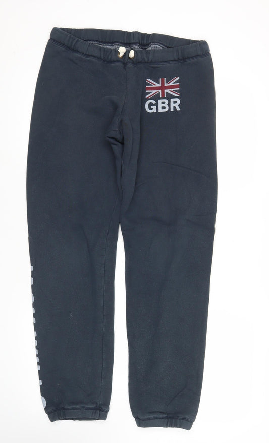 Jack Wills Womens Black Sweatpants Size 8 Casual Activewear