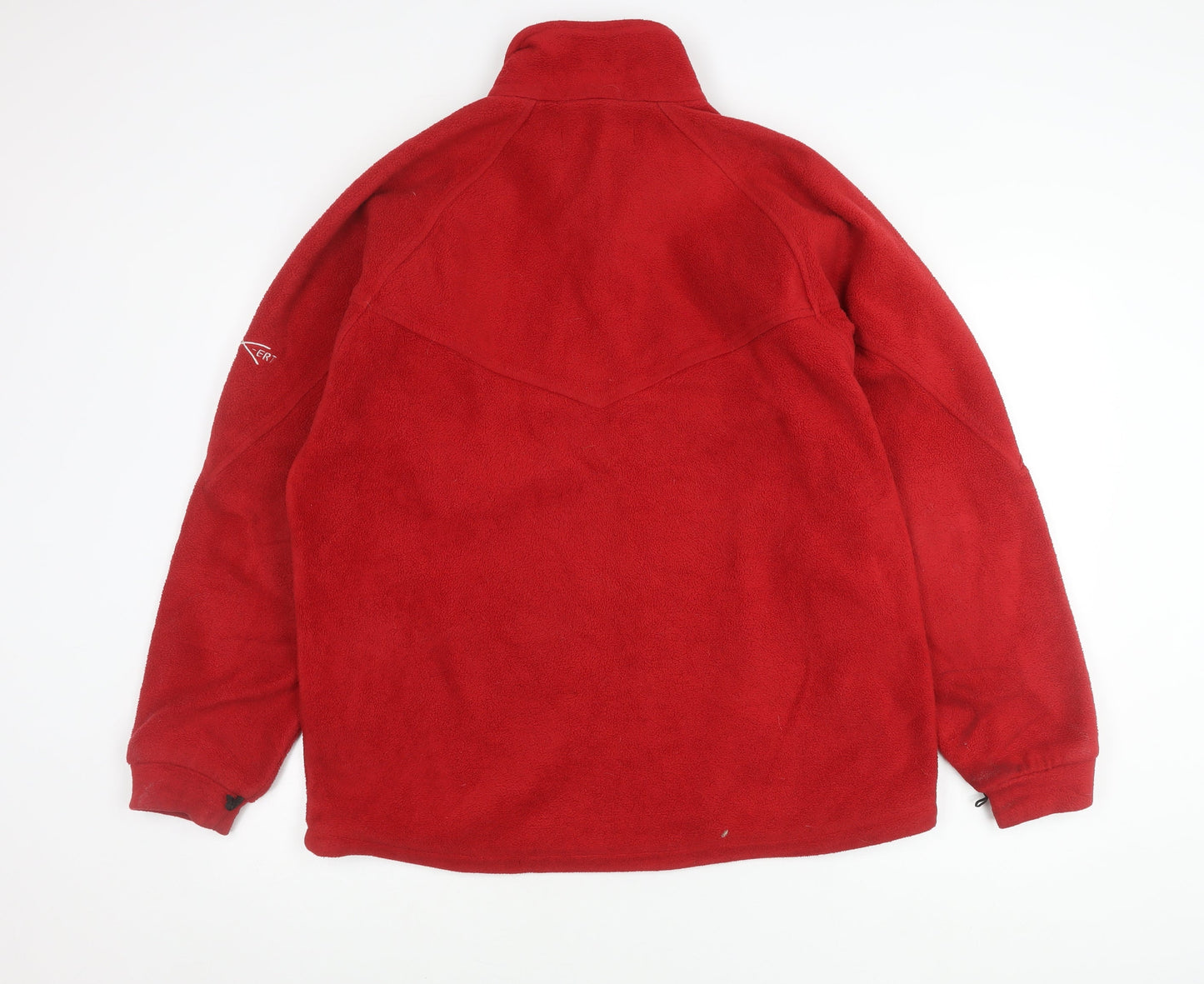Regatta Mens Red Fleece Full Zip Outdoor Jacket Size M 40in