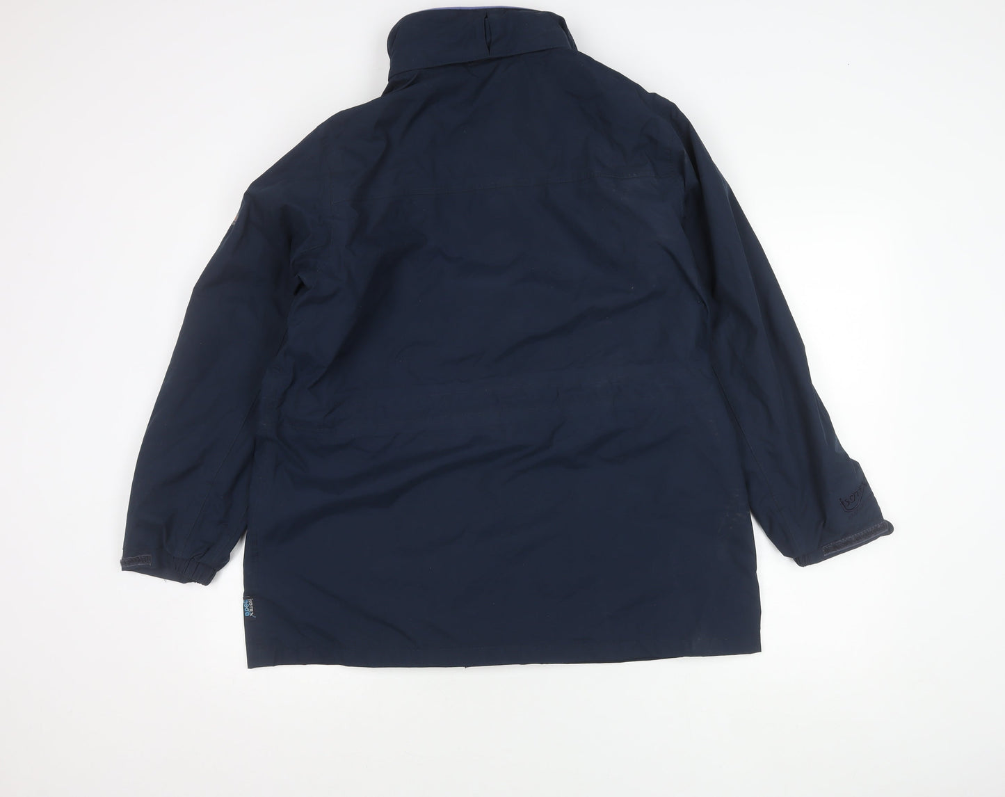 Regatta Women’s Blue Waterproof Rain Jacket Size 14 UK XL Outdoor Coat