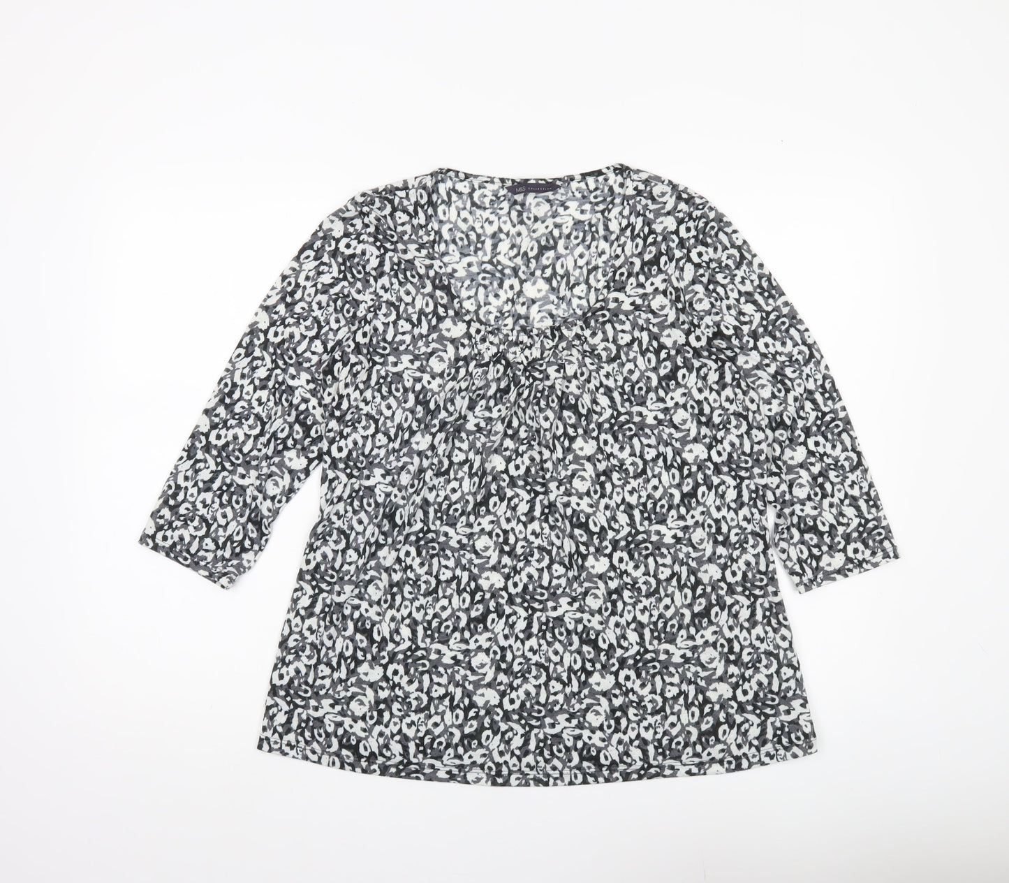 Marks and Spencer Womens Multicoloured Floral Blouse UK 14