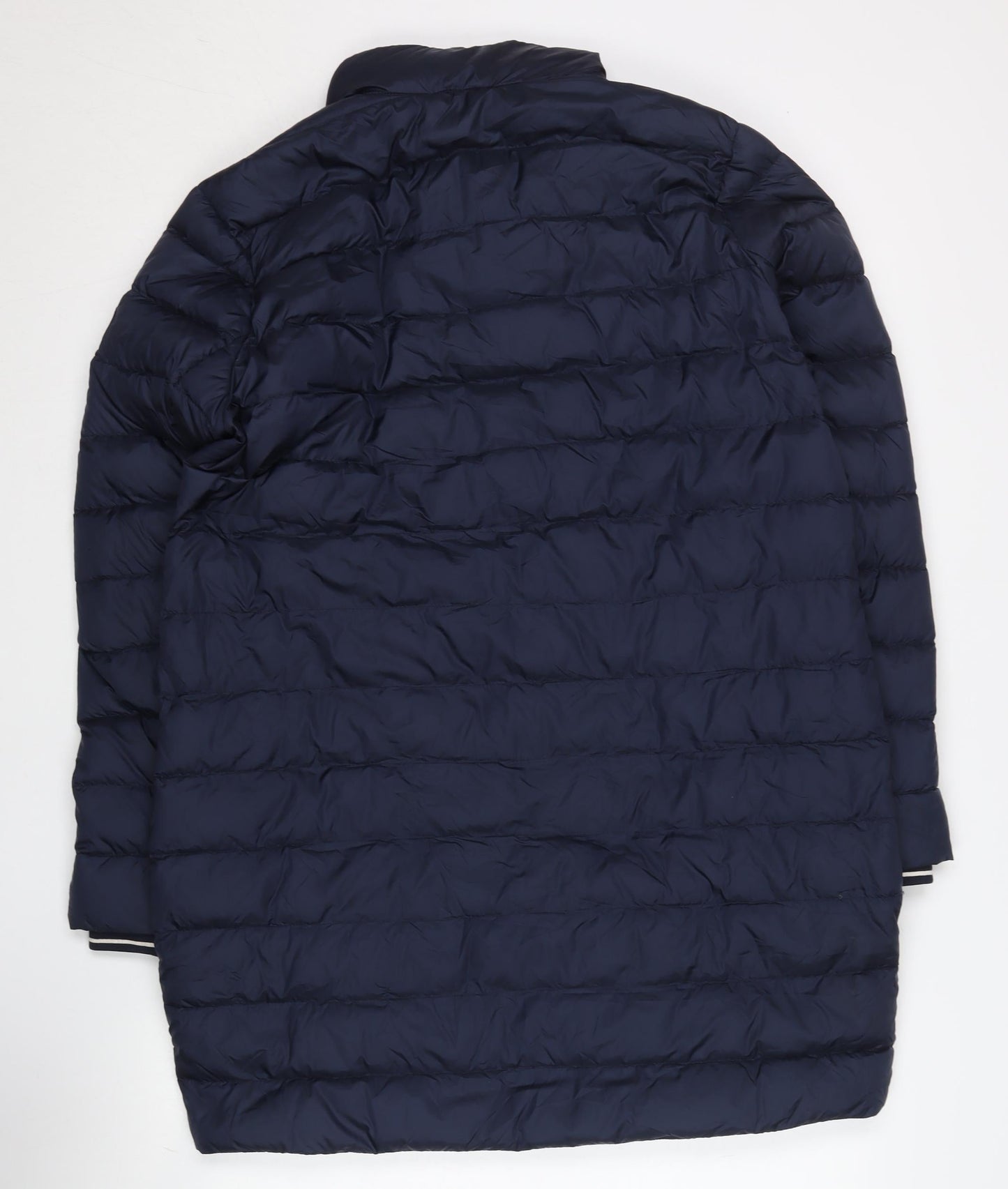 Tommy Hilfiger Men's Blue Puffer Coat Jacket M Mid-Length Down