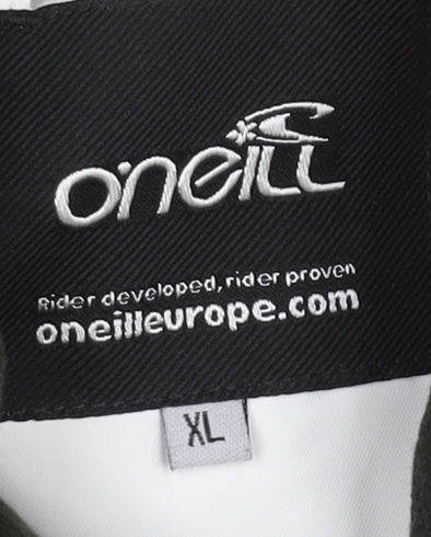 O'Neill Womens White XL Ski Jacket Hooded Waterproof Winter Coat