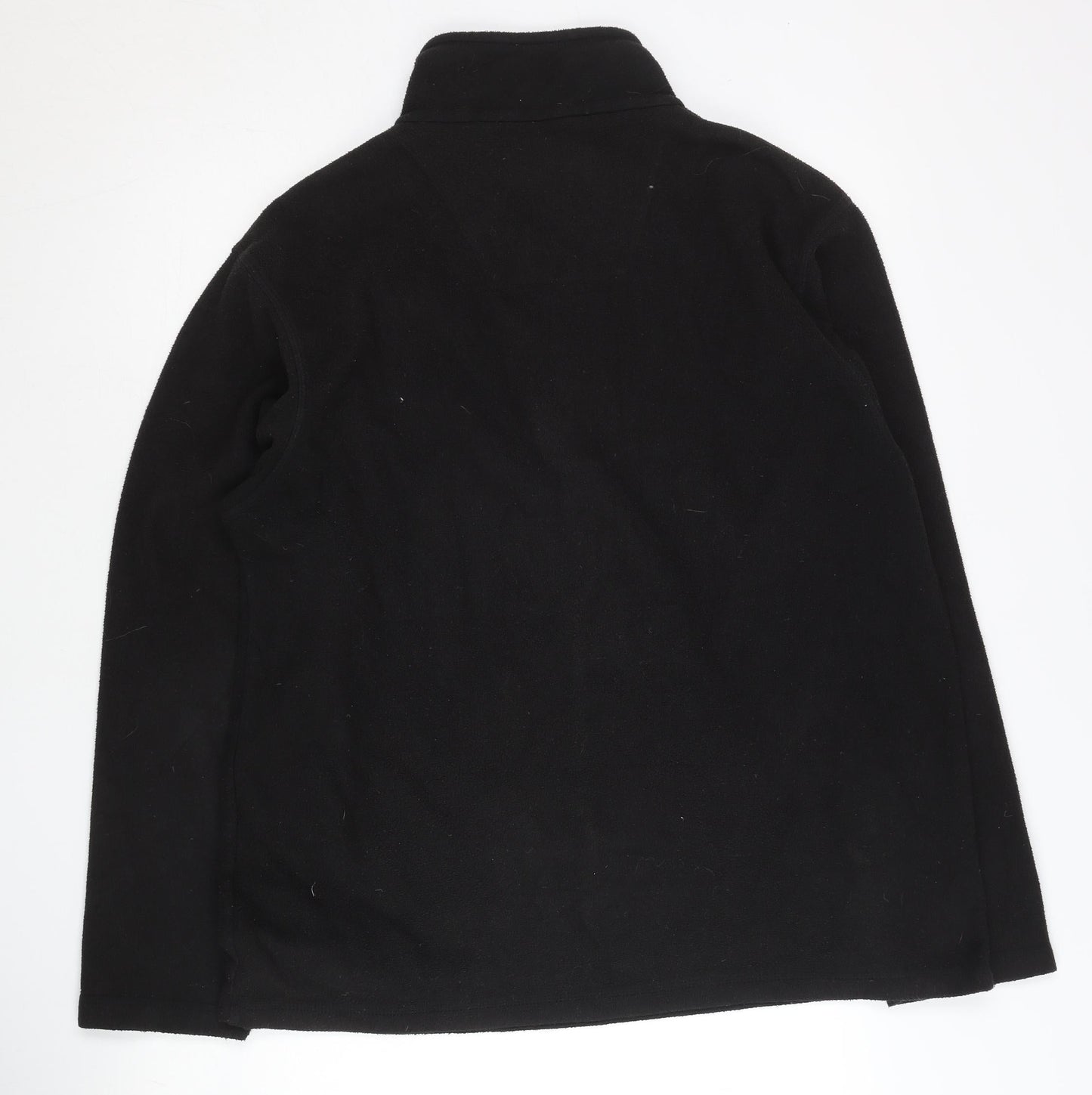 Regatta Mens Black XL Fleece 1/4 Zip Pullover Sweatshirt Outdoor