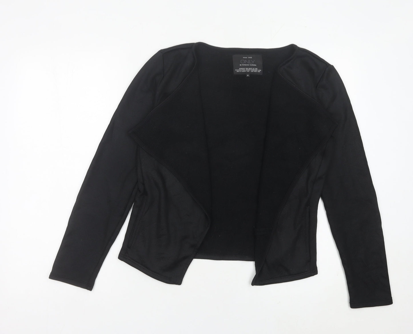 ONLY Women’s Black Regular Fit Short Jacket Size M Casual Business