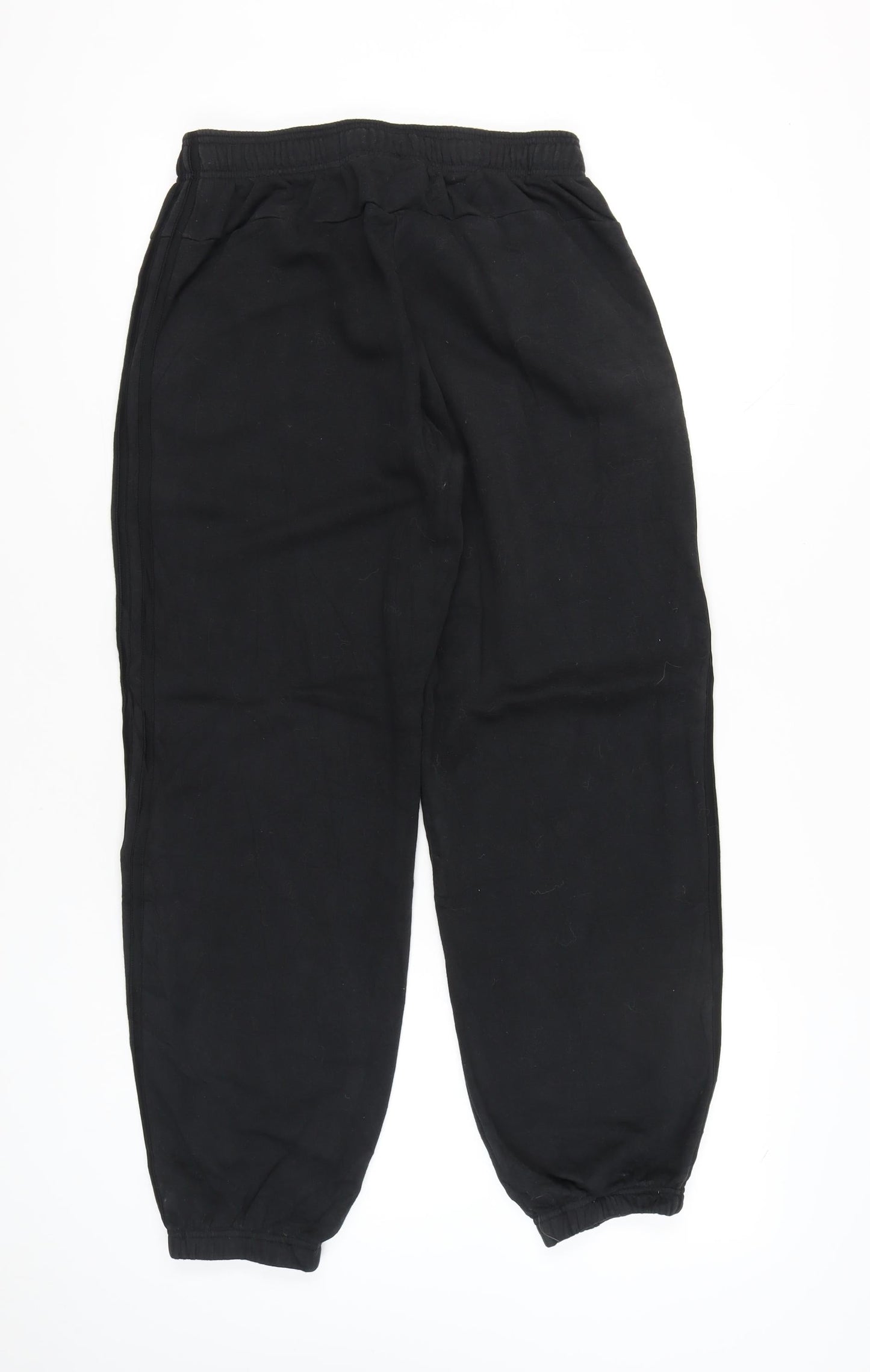 Adidas Men's Black M Sweatpants Tapered Joggers Cotton Blend