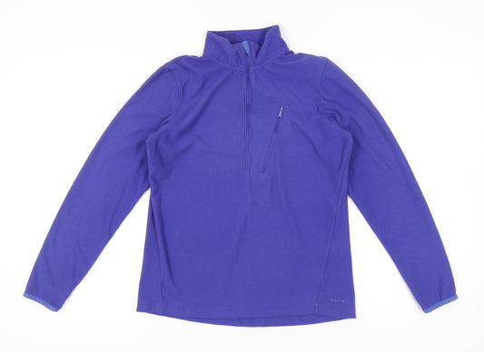 Rohan Womens Purple Small Pullover Sweatshirt Lightweight Fleece Outdoor