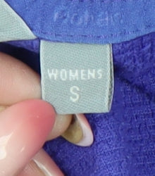 Rohan Womens Purple Small Pullover Sweatshirt Lightweight Fleece Outdoor