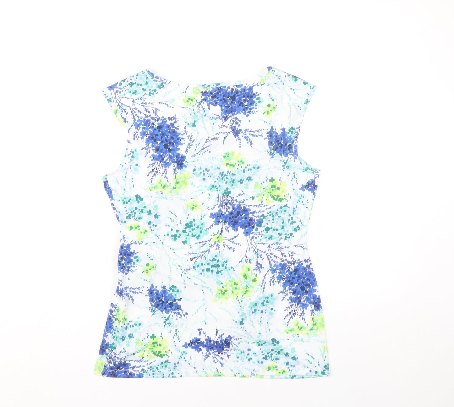 Roman Women’s Multicoloured Floral Tunic Blouse Size 10 Sleeveless