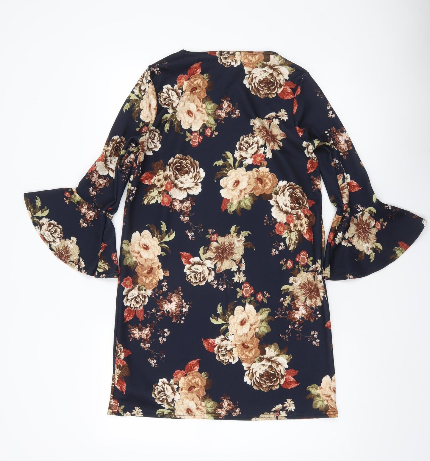 Boohoo Women’s Multicoloured Floral Shift Dress UK 10
