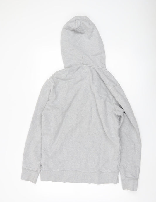Levi's Mens Grey Pullover Hoodie M Regular Fit Long Sleeve
