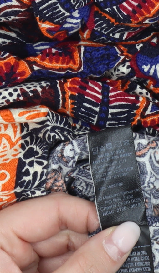 Marks and Spencer Women’s Multicoloured Midi Maxi Dress M