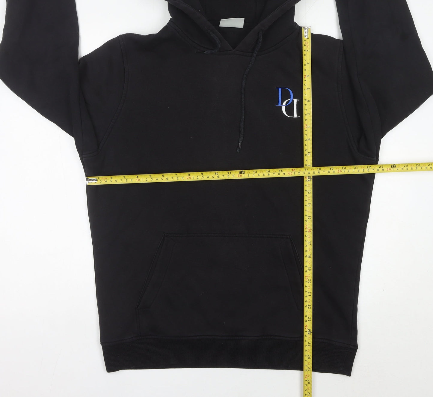 Dreams Mens Black Pullover Hoodie L Graphic Print Hooded Sweatshirt