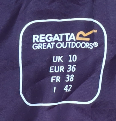 Regatta Women Pink Size 10 Puffer Jacket Full Zip Quilted Coat