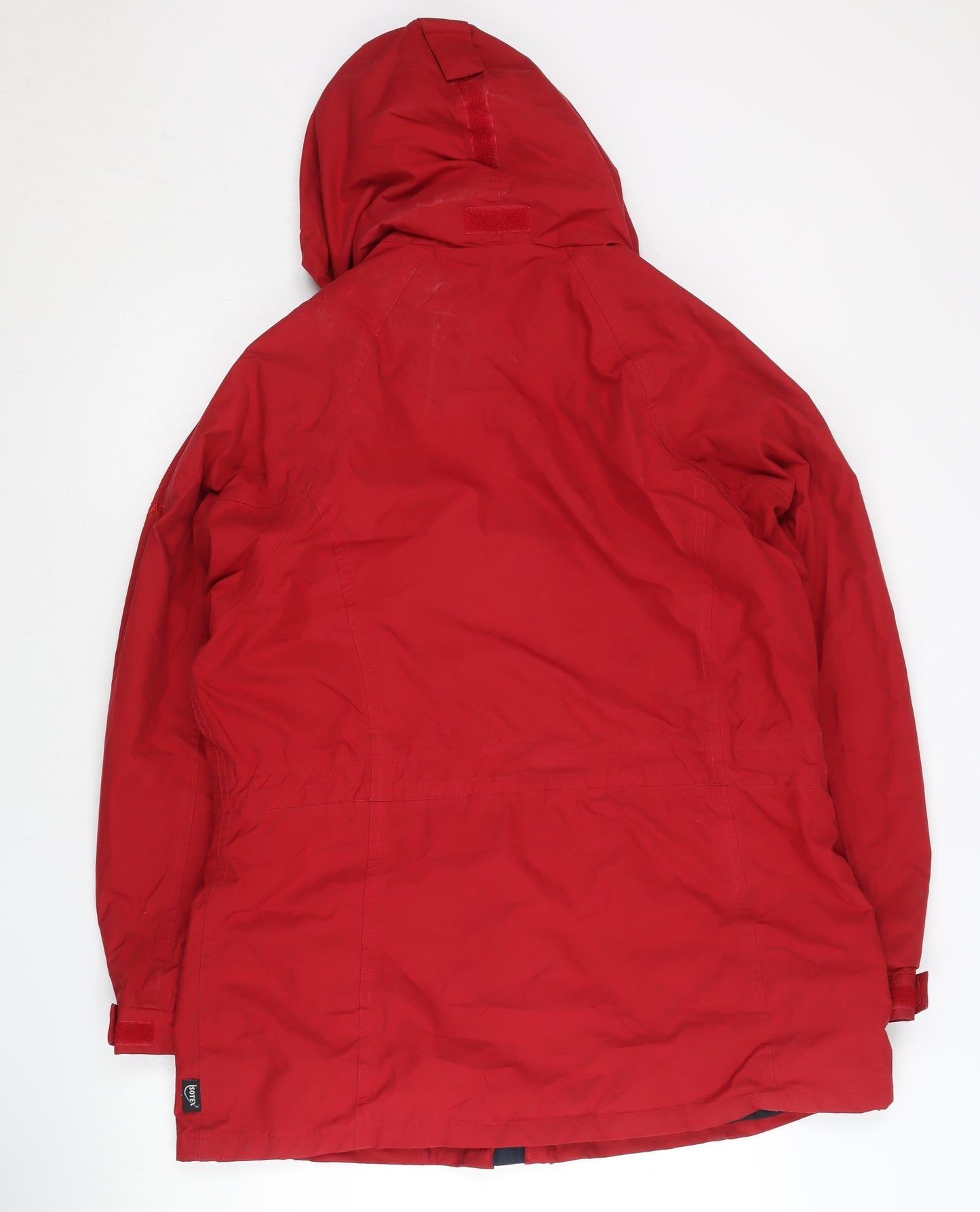 Regatta Womens Red Waterproof Hooded Parka Jacket UK 12