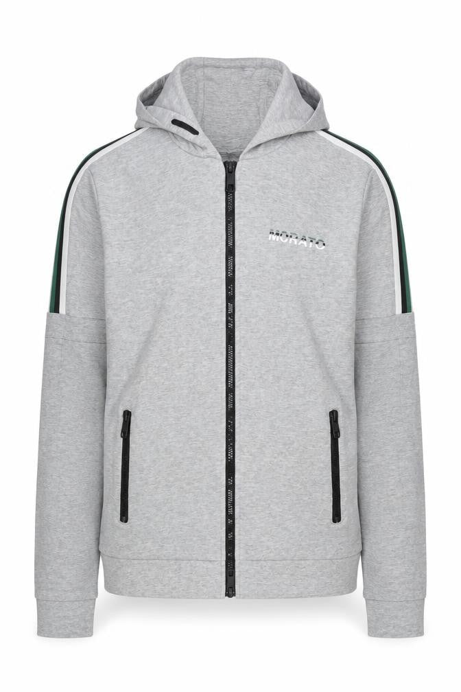 Antony Morato Teens Grey Full Zip Hoodie Size 14 Regular Fit