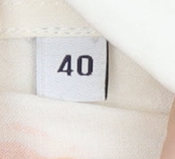 Womens UK Size 12 U.S. Polo Assn. White 100% Cotton Button-Up