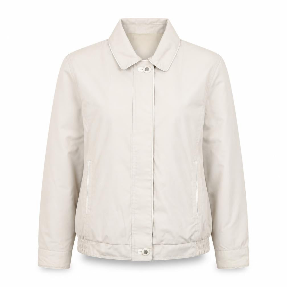 BHS Women Beige Jacket Size 14 Basic Casual Spring Coat