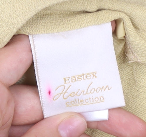 Eastex Women’s Beige Wool Blend Knee Length Pencil Skirt Size 10