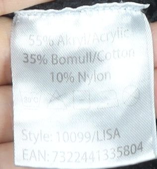 Havana Knitwear Collection Womens Black Size S Cardigan Jumper