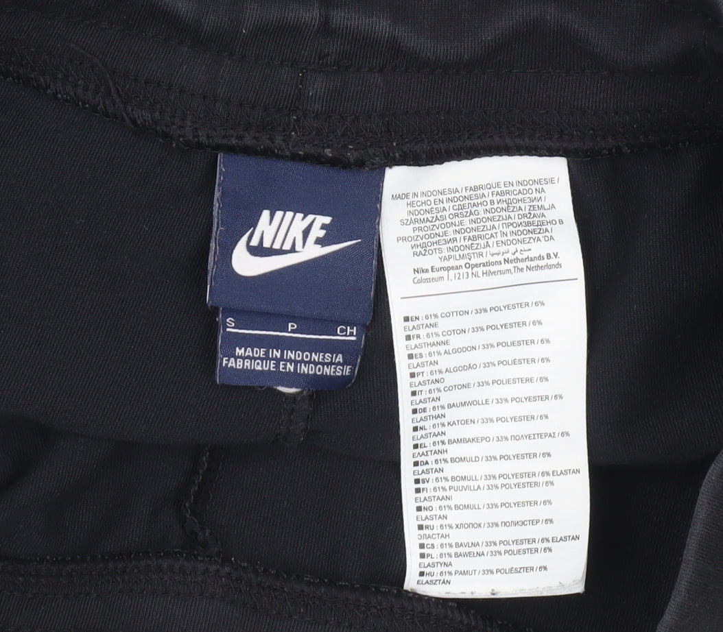 Nike Women’s Black Cotton Blend Sports Shorts Size S