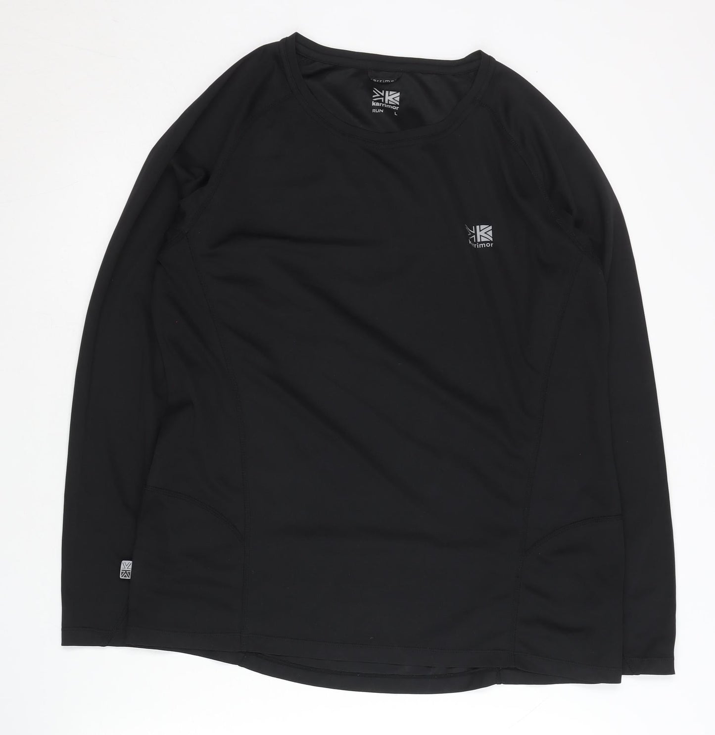 Karrimor Women Black L Running Long Sleeve Athletic T-Shirt