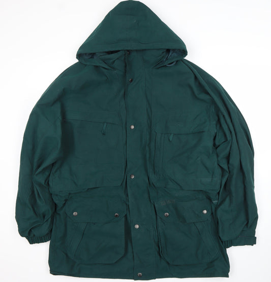 Regatta Men’s Green Parka Jacket M 40in Hooded Outdoor Coat