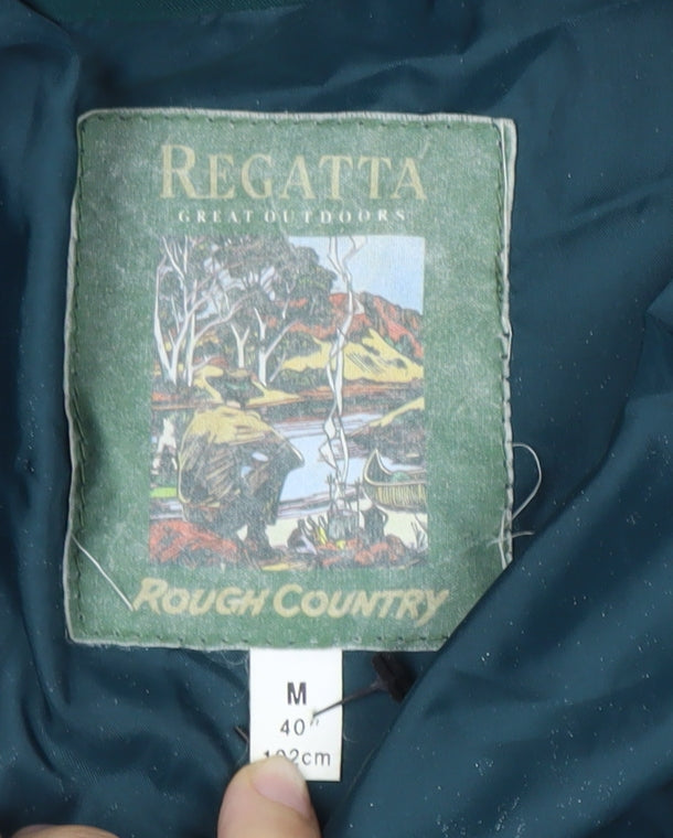 Regatta Men’s Green Parka Jacket M 40in Hooded Outdoor Coat