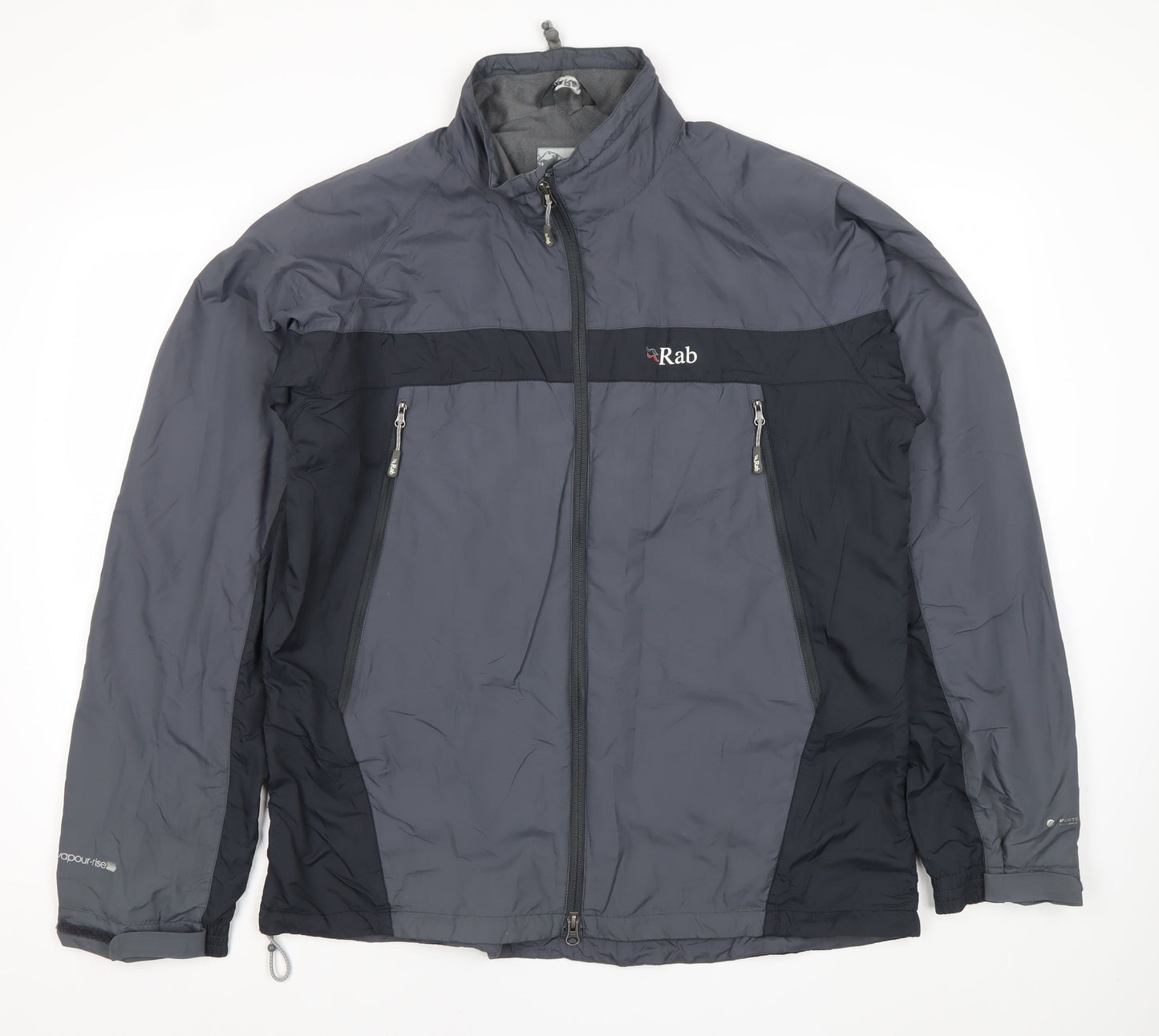 Rab Men’s Grey XXL Vapour Rise Lite Softshell Jacket Outdoor Hiking