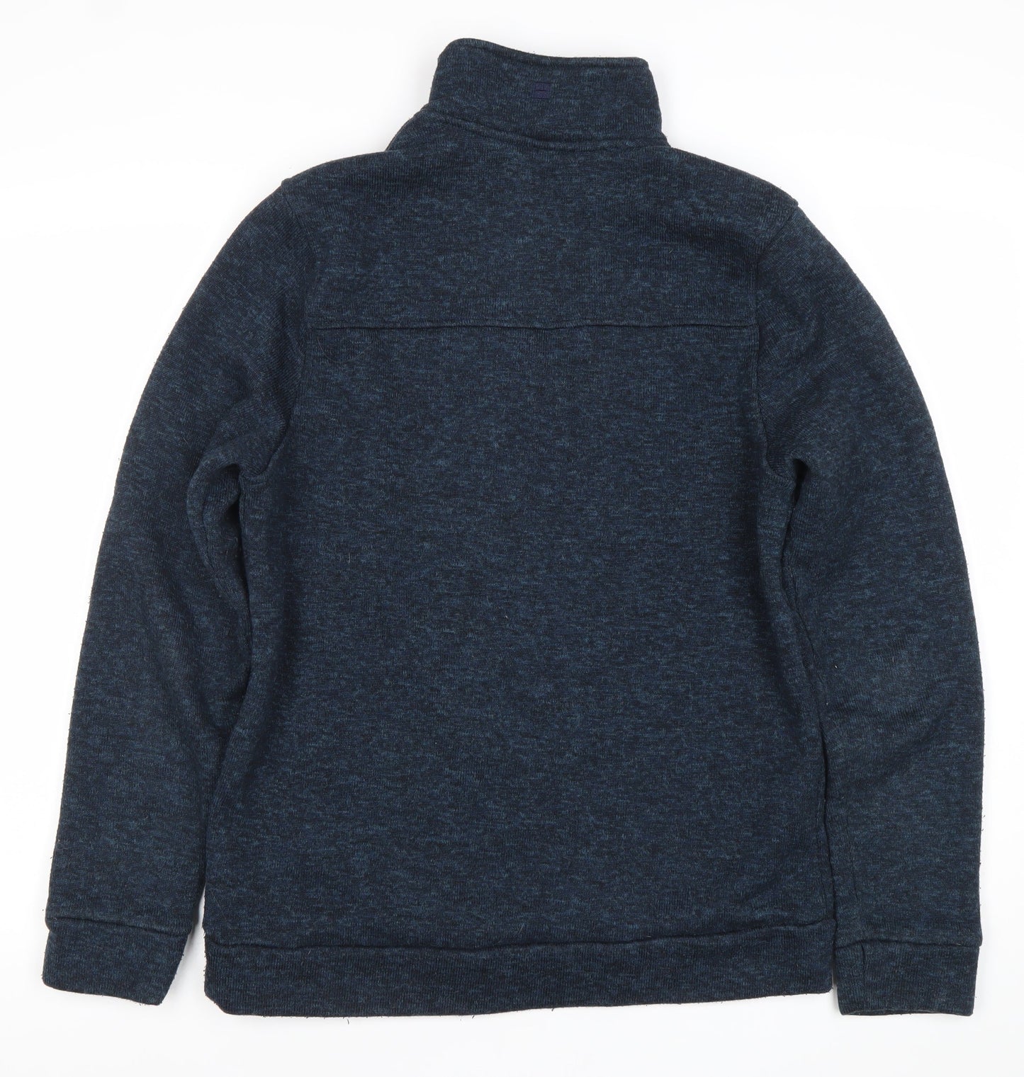 Mountain Warehouse Mens Blue M 1/4 Zip Fleece Sweatshirt