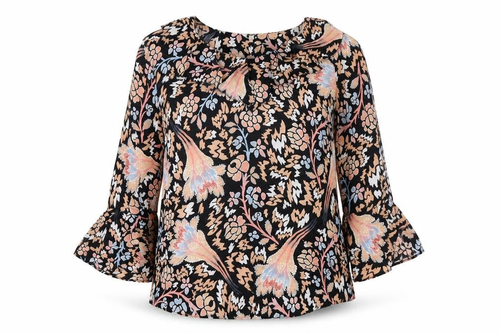 Somerset by Alice Temperley Womens Multicoloured Floral Blouse Size 12