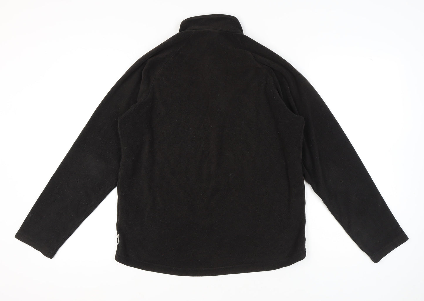 Decathlon Men’s Black Fleece Pullover Sweatshirt L High Neck