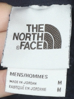 The North Face Men's Blue Fleece Hoodie Jacket Size M Outdoor