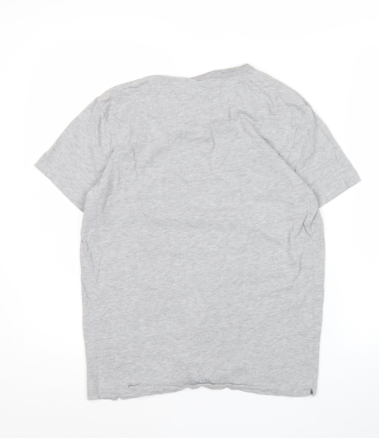 French Connection Men’s Grey Crew Neck Regular Fit T-Shirt M